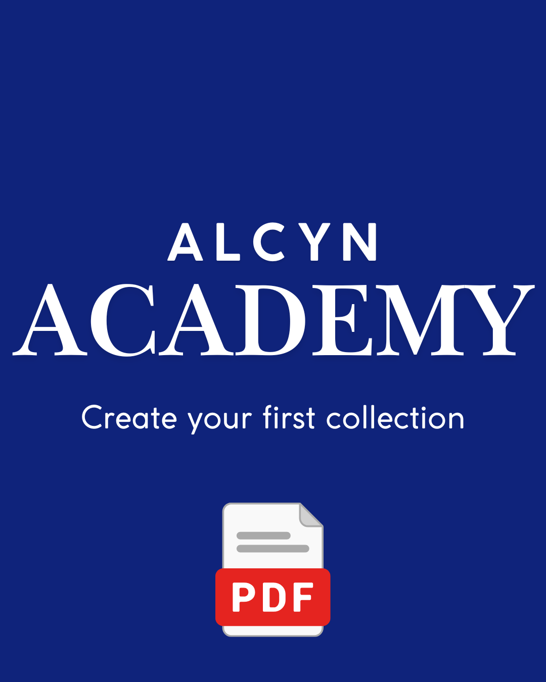 PDF - Produire sa première collection